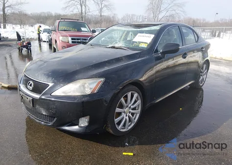 2008 Lexus Is 250 from USA, damaged, VIN JTHBK262082062195